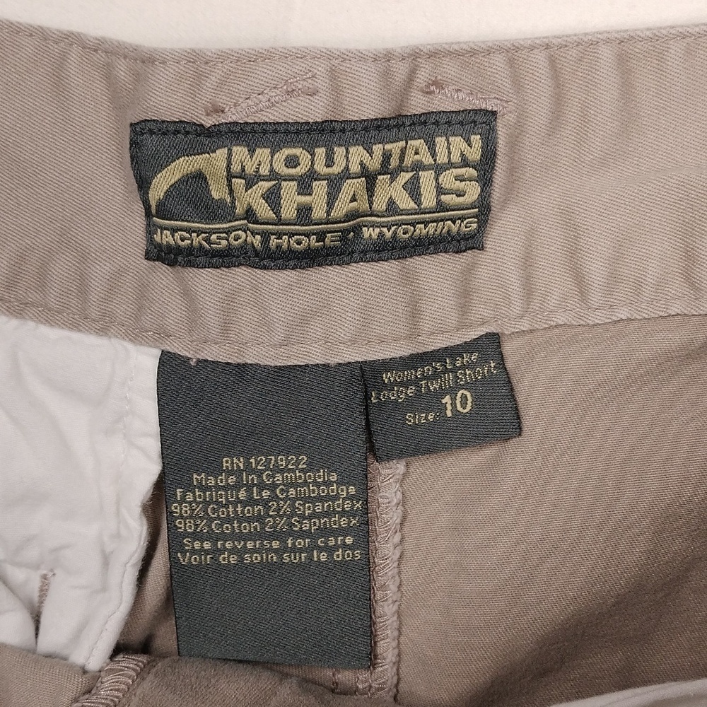 Mountain Khakis women's lake Lodge twill shorts size 10 - Picture 2 of 13